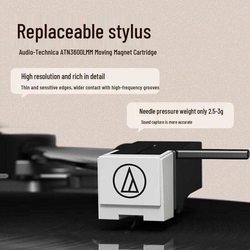 Philips TAV3000B Retro Bluetooth Vinyl Record Player