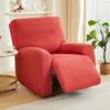 4 Pack Solid Elastic Recliner Chair Covers Non Slip Armchair Protector Furniture Dust Cover For Single Seat Sofa