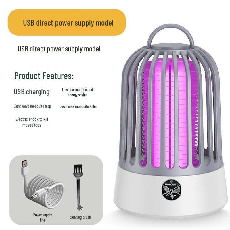 USB Rechargeable Mosquito Killer Lamp for Indoor/Outdoor Use