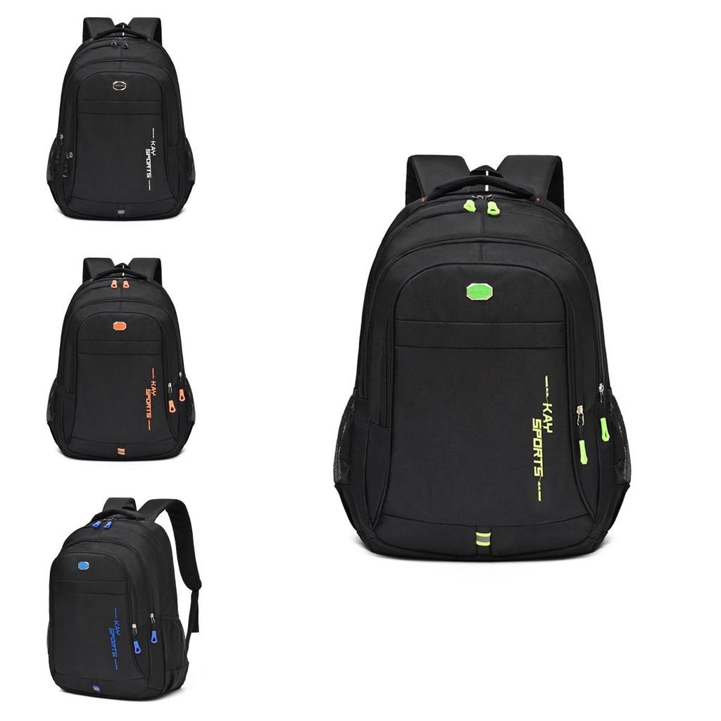 Oxford Fabric Large Capacity Backpack For Travel And School With Breathable Straps For Students And Adults