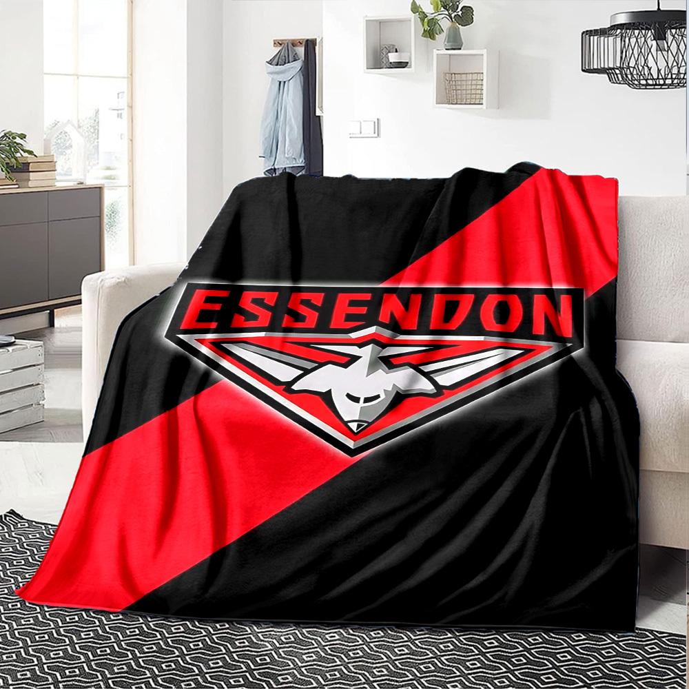 1pc Essendon Throw Blanket Soft Flannel, Cozy All Season Polyester Perfect for Home, Office