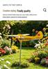 Pastoral Courtyard Windmill: Rotating Airplane Weather Vane Outdoor Ground Decor