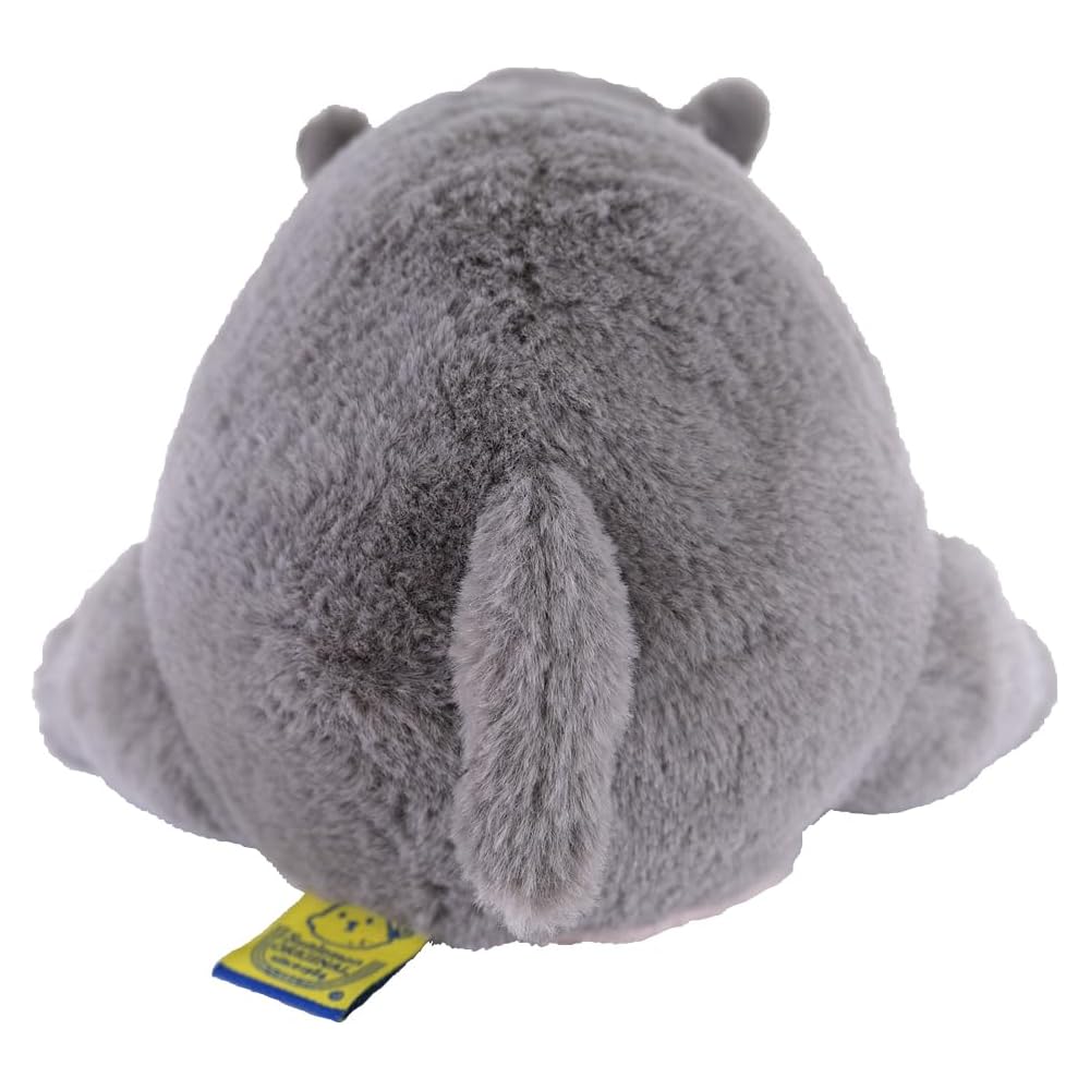 Sunlemon Plush Hippo Toy 21x12x34cm Cute Animal Stuffed Figure