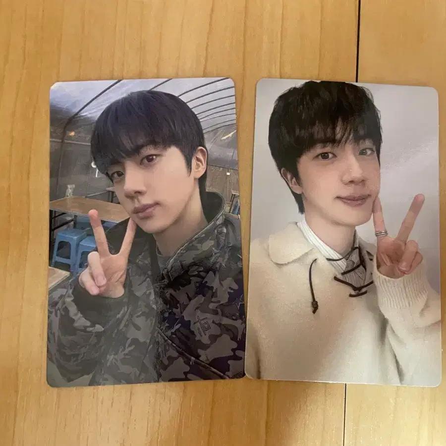 BTS Bangtan Jin Seokjin JIN Arirang Weverse Early Bird 2 Mipo Cards
