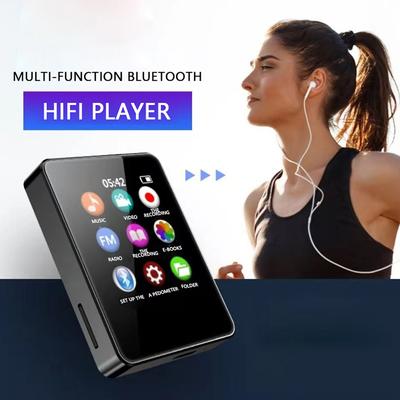 Bluetooth MP4 přehrávač dotyková obrazovka Hudební přehrávač Walkman čtení elektronických knih vestavěný reproduktor s elektronickou knihou/FM rádiem/nahráváním/podporou Blu