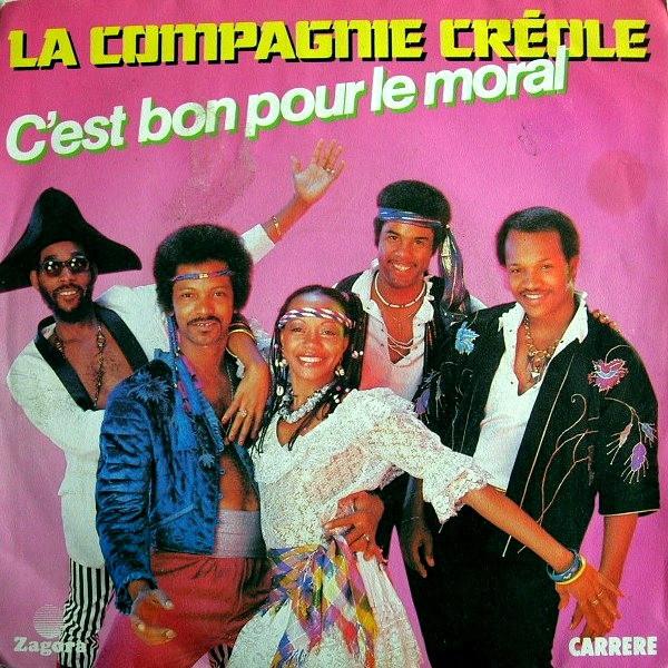 7inch Record LA COMPAGNIE CRÉOLE - C'est Bon Pour Le Moral 13085 Carrere 1982 France Pop Used