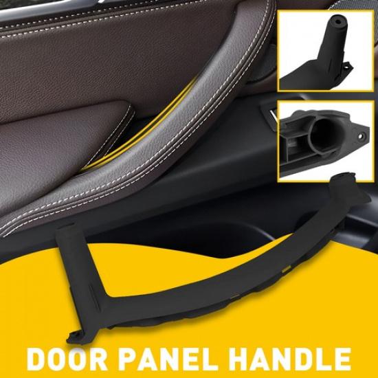For 08-14 BMW E71/E72 X6 SAV Black Car Right Inner Door Handle Pull Trim Cover A