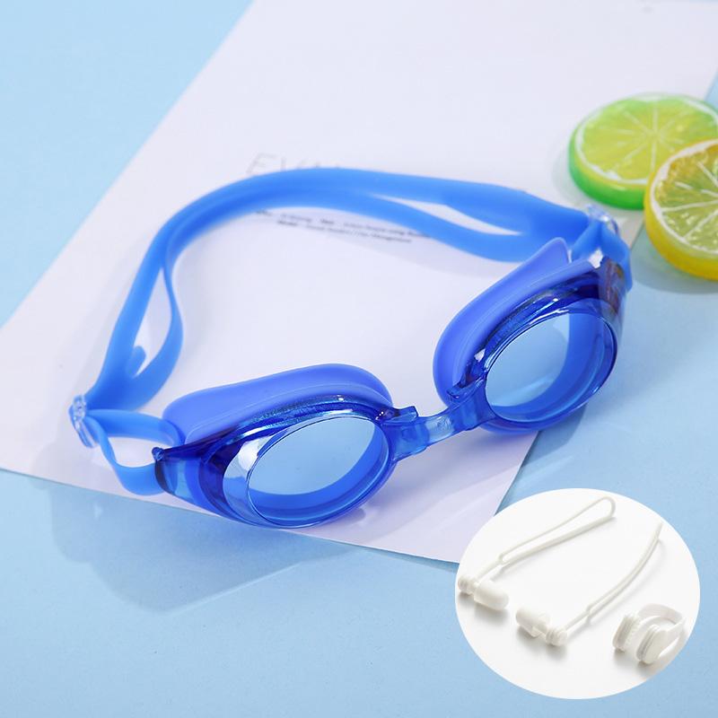 Swimming Goggles For Men Women Anti-Fog Uv Prescription Waterproof Silicone Adjust Swim Pool Eyewear Adults Kids Diving Glasses2