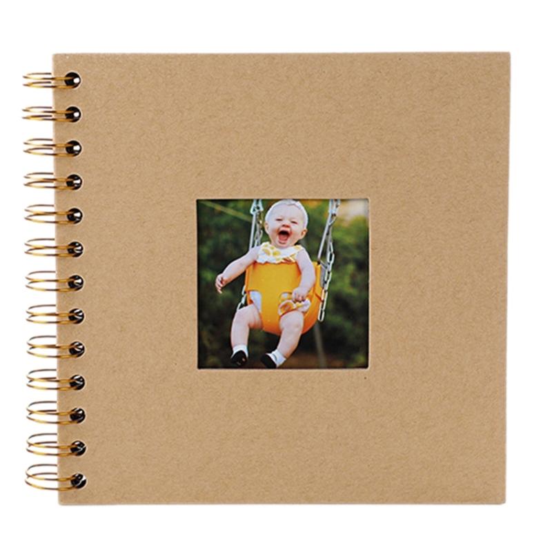 Handmade Baby Anniversary Photo Album DIY Baby Photo Album Paper for Capturing Valuable   moment  & Special event