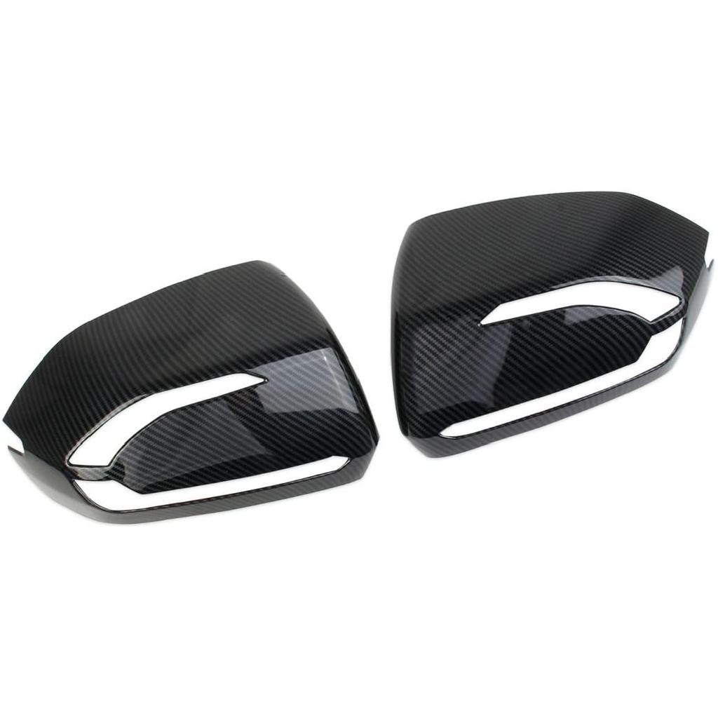Korlot Karbonfaser Seitenspiegelabdeckung Zierleiste für 2020-2025 Hyundai Palisade