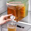 5800ML Juice Container Refrigerator Cold Kettle Drinkware Bucket with Faucet Beverage Dispenser with Filter PP Material