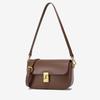 Leder kleine quadratische Tasche Damen neue Schulter-Achsel-Tasche Umhängetasche Damen leichte Luxus-Tofutasche