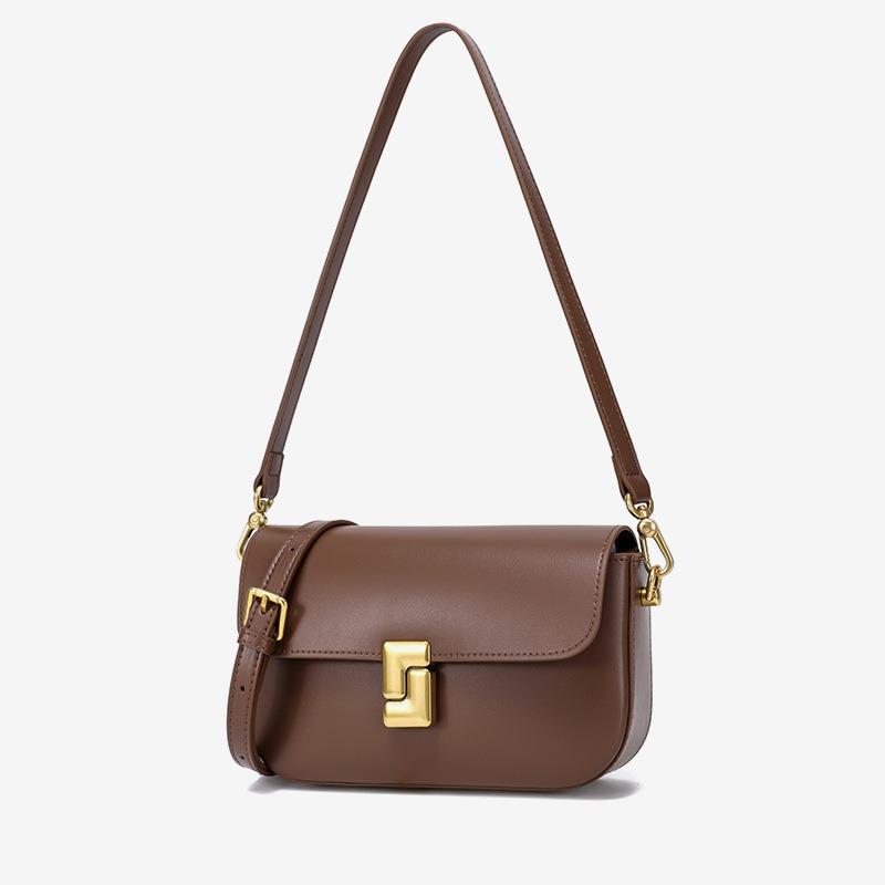 Leder kleine quadratische Tasche Damen neue Schulter-Achsel-Tasche Umhängetasche Damen leichte Luxus-Tofutasche