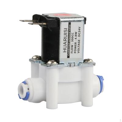 1/4" DC 24V Solenoid Valve 300cc Assembly Spare Parts for Ro Reverse Osmosis Pure System Direct