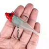 Jigging Head Kroker Wobblers Silikon Mykt agn 10cm-18,5g T Tail Swimbbait Kunstig gummi agn Fiskelokker