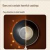 Cuidahuang Uncoated Refined Iron Flat-Bottom Frying Pan