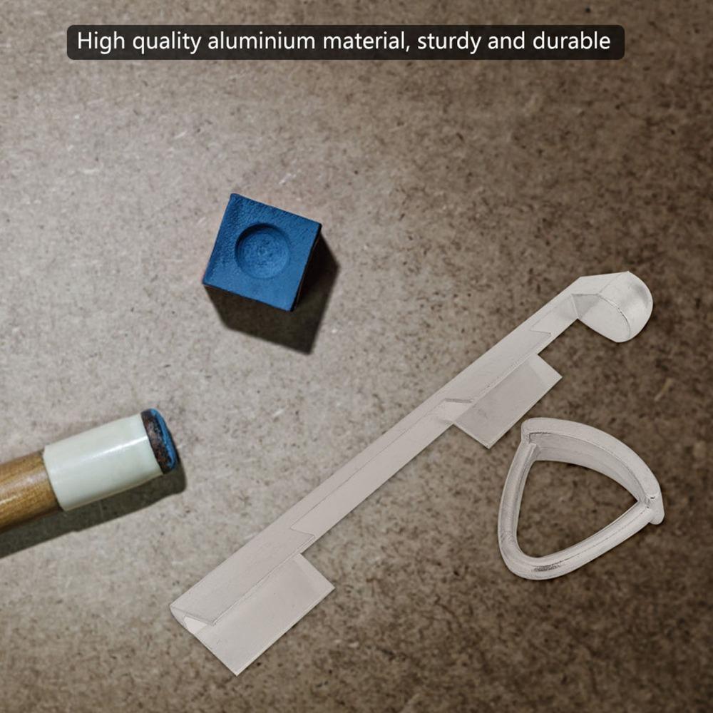 Aluminum Alloy Tip Press Shape Tool Portable Accessories End Fixer  Billiards Maintenance