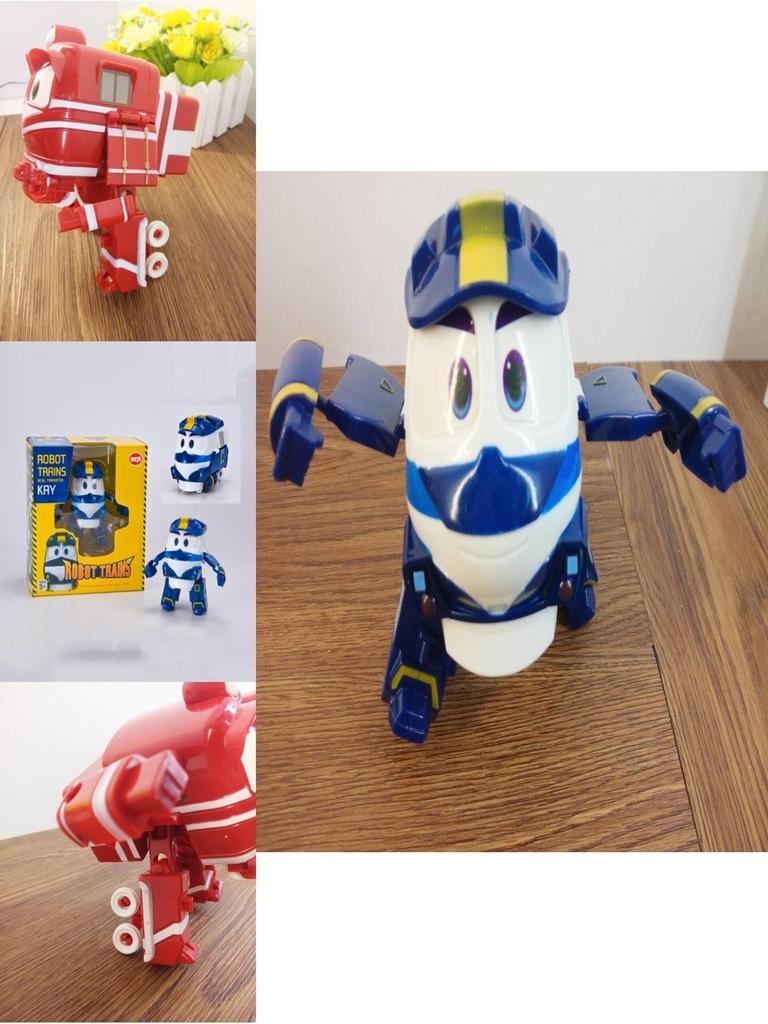 Robot Trains Rt Kay Transformer Train Figure Korean Animation Toy For Kids