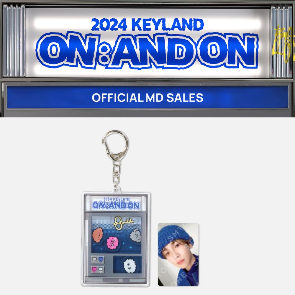 

Предзаказ SHINee KEY 2024 KEYLAND ON: И НА брелок для ключей 2nd MD Shaker