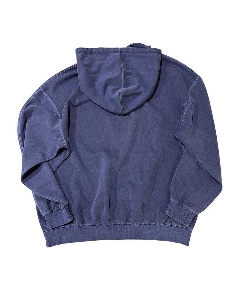 SK8ER ROCK No Control Pigment Sweat Hooded (Navy)