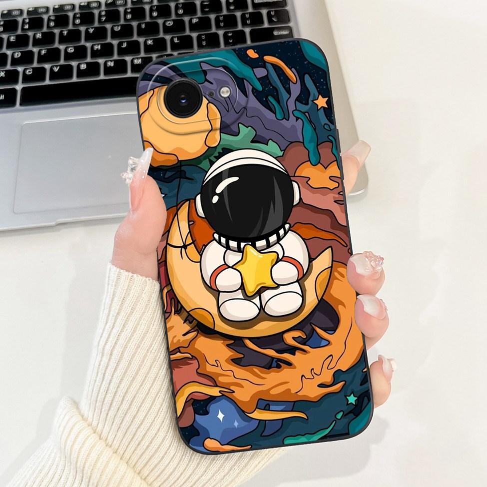 Funda For iPhone 16e A3212 A3409 A3410 A3408 Back Cover For iPhone 16e Case Silicone Fashion Luxury Cute Cartoon Cool Boys Girls