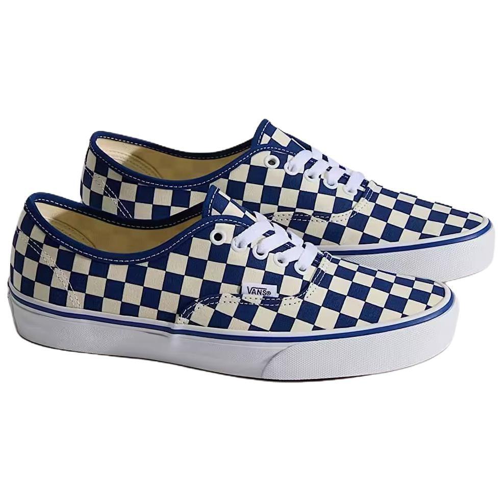 Vans Authentische Skateboard-Schuhe Unisex Blau Weiß VN000EGAAMQ1
