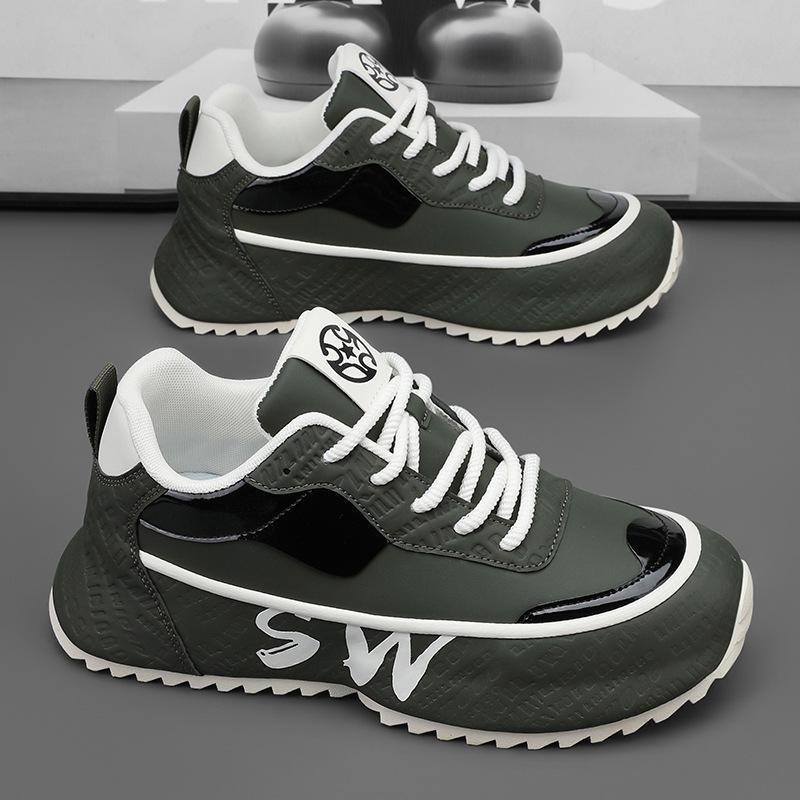 Spring Autumn New Men's Classic Sneakers Fashion Trend Youth Casual Shoes Outdoor Breathable Thick Bottom Sports Running Shoes