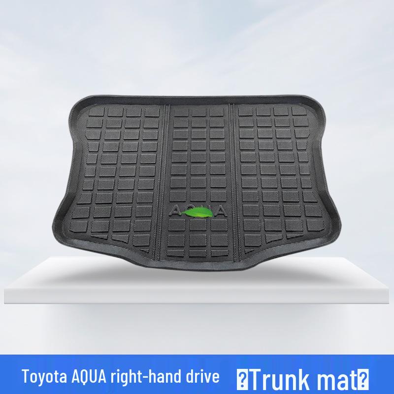 Non-Slip Eco-Friendly TPE Foot and Trunk Mats for Right-Hand Drive Toyota Aqua Prius C