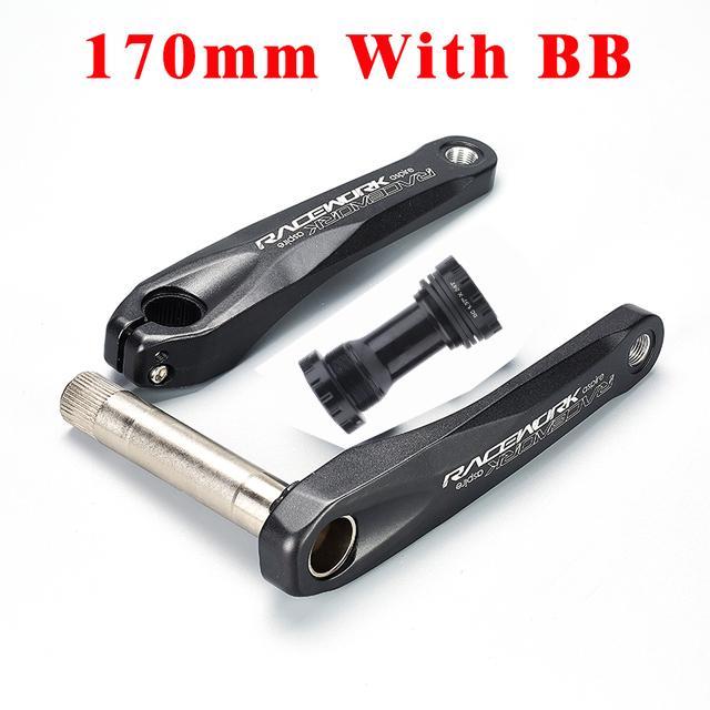 RACEWORK GXP mechanizm korbowy Mtb Monoplate korby ramię do roweru zintegrowana świeca Pe 1 korona rower górski Hollowtech łączenie