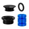 Bicycles Crank Cover Crank Bolts Aluminum Alloy Crank Caps Plate Crank Cover Bicycles Crankset Screw Caps Crankset Cover