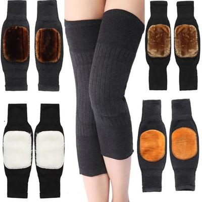 Coldproof Winter Knee Brace Warm Wool Knee Pad Knee Guard Protector Thicken Knee Sleeve  Women Men