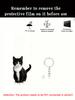 1pcs black and white tailcoat cat keychain 2D acrylic cat pendant backpack and gift animal keychain pendant