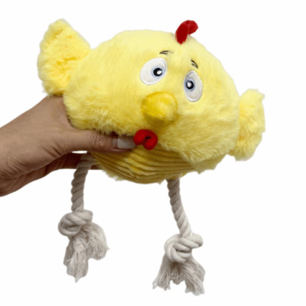

Игрушка-пищалка в форме животного для питомца, плюшевая игрушка для жевания питомца, для маленьких и больших собак, кошек, игрушка Chicken