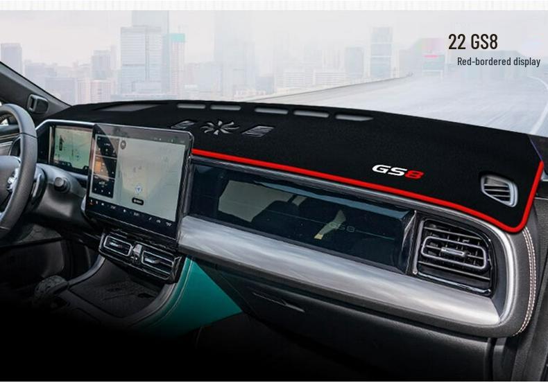 Tapis Pare-Soleil Antireflet, Isolant Thermique, Antidérapant pour Tableau de Bord GAC Trumpchi GS3 / GS8 / GM8
