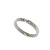 HERMES  #9(JP Size)  ring Pt950Platinum Women