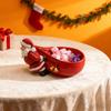 Decorative Santa Bag Storage Tray, Christmas Figurine for Dresser Jewelry, Bedroom Items, and Entryway Accessories