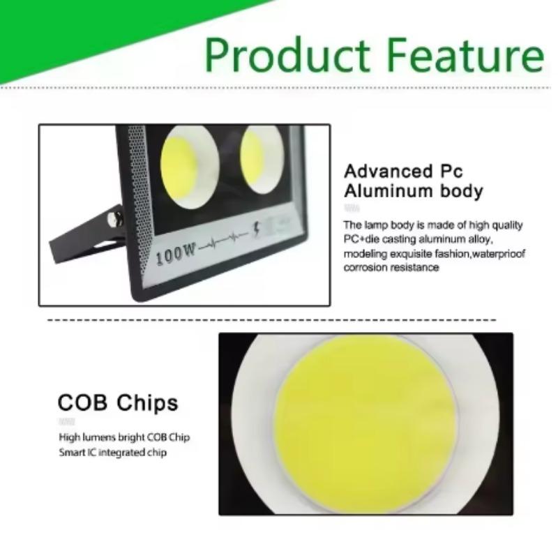 Reflector LED Sporlight For Outdoor Projectors 220V 50W 100W 200W 300W 400W IP66 Garden Flood Light LED Floodlight Garden