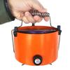 2 In 1 2000W Portable Heater Camping Stove Heating Cooker For Cooking Backpacking Ice Fishing