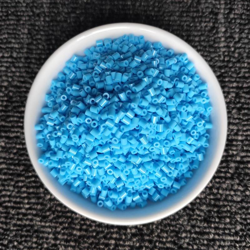 All Blue Color 2.6Mm 5000Pcs Hama Beads For Kids Iron Fuse Beads 3D Diy Puzzles Pixel Art Gift Children Toy