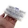 82Pcs Boxed 6×30mm Fast Blow Glass Tube Fuse Assortment 0.5A-30A with Fuse Holders Combo Kit