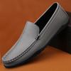 Herren Freizeitschuhe Echtleder Slipper Komfort Herren Fahrschuhe Neue Herrenschuhe Bequem Ultraleicht Outdoor Fahrschuhe
