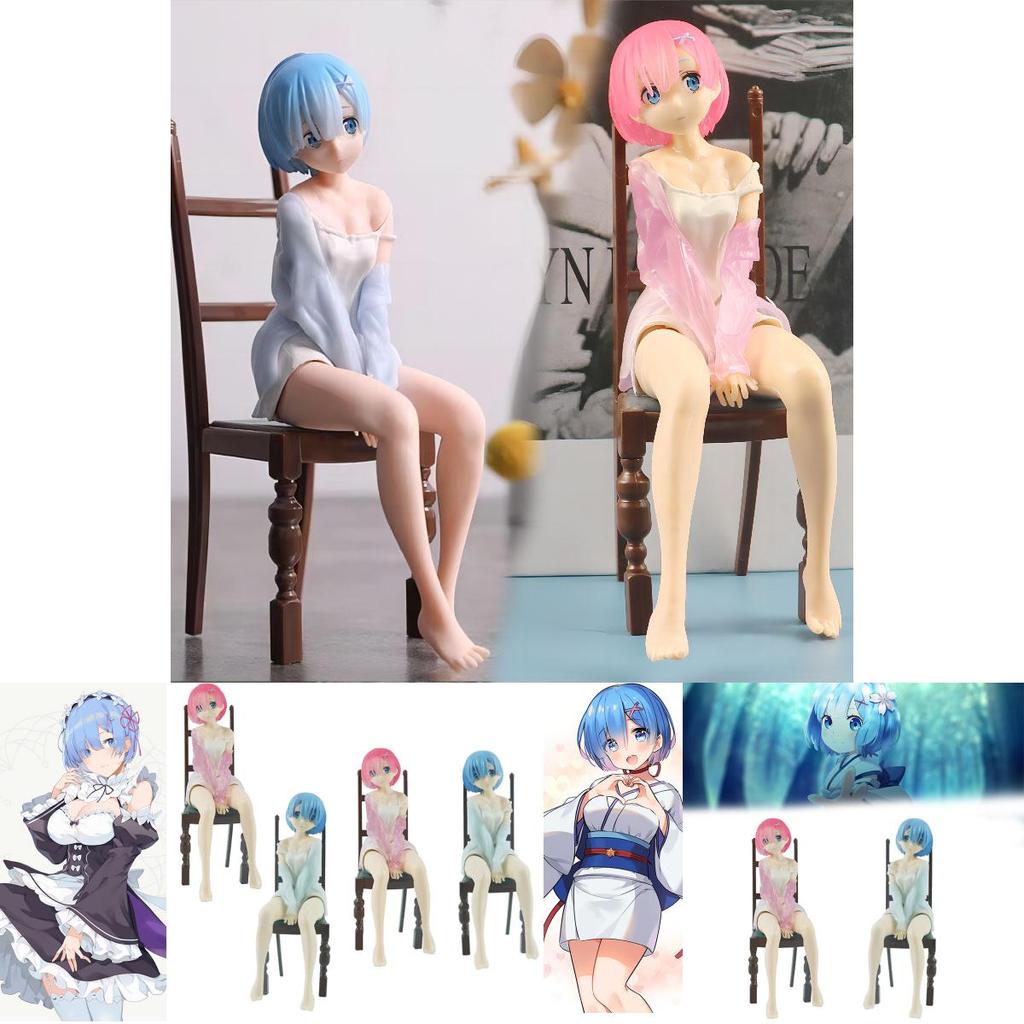 Rem Chibi Pvc Figure Gift Set In Color Box 12cm Height