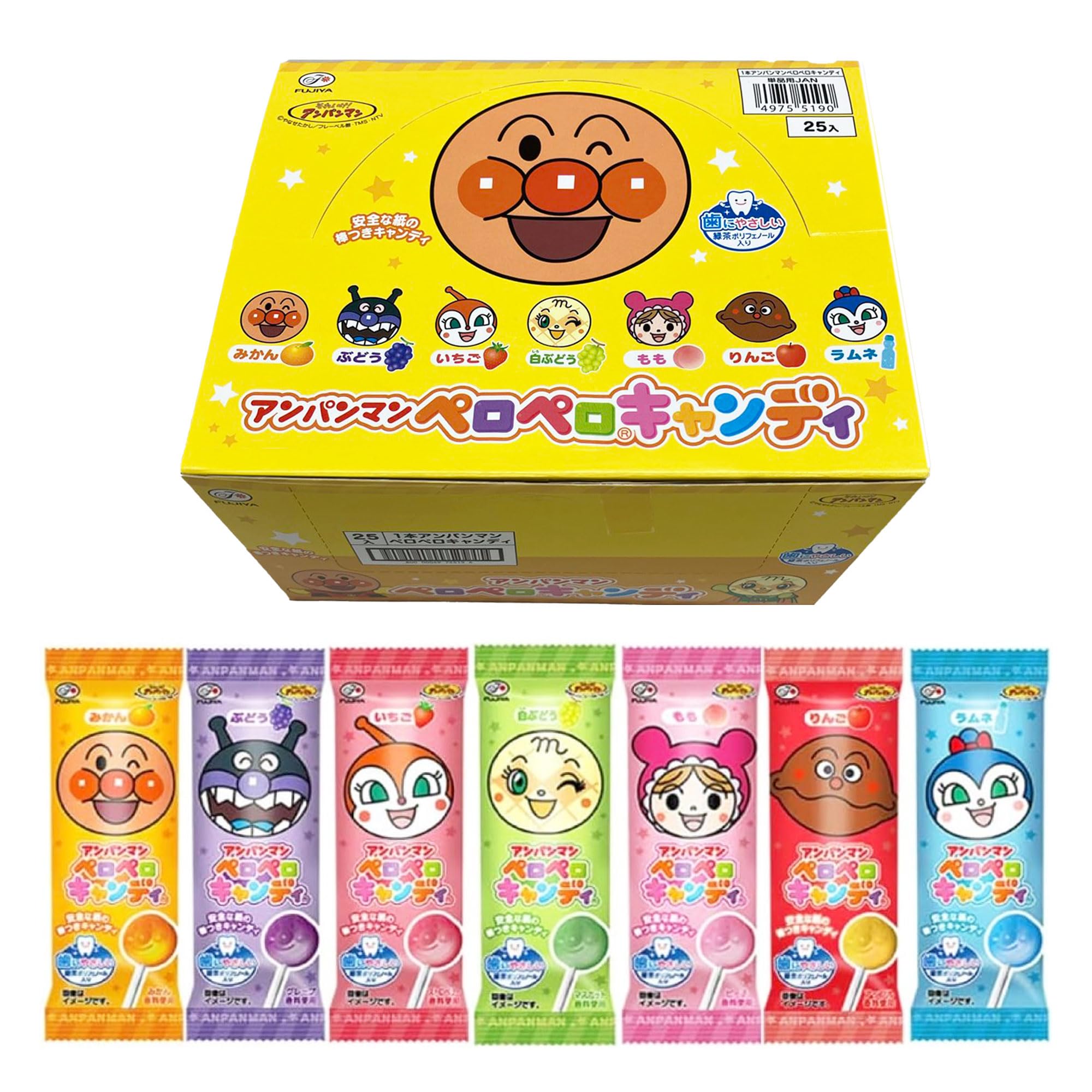 

Fujiya Anpanman 25 штук Леденцы,