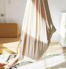 Elastic Sensory Swing: Indoor Hammock for Kids & Adults with Fixed Link Ring, Double Layer.