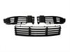 VW Passat B5 FL 00-05 Sem Halogéneos, Grelha Para Para-choques Dianteiro Esquerda+Direita+Centro Kit