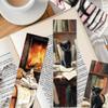 32 Stück. Bücherregal/Katzen-Lesezeichen, geeignet für die Schulanfangszeit, Weihnachten, Halloween, Lehrer, Leser, Geburtstage.