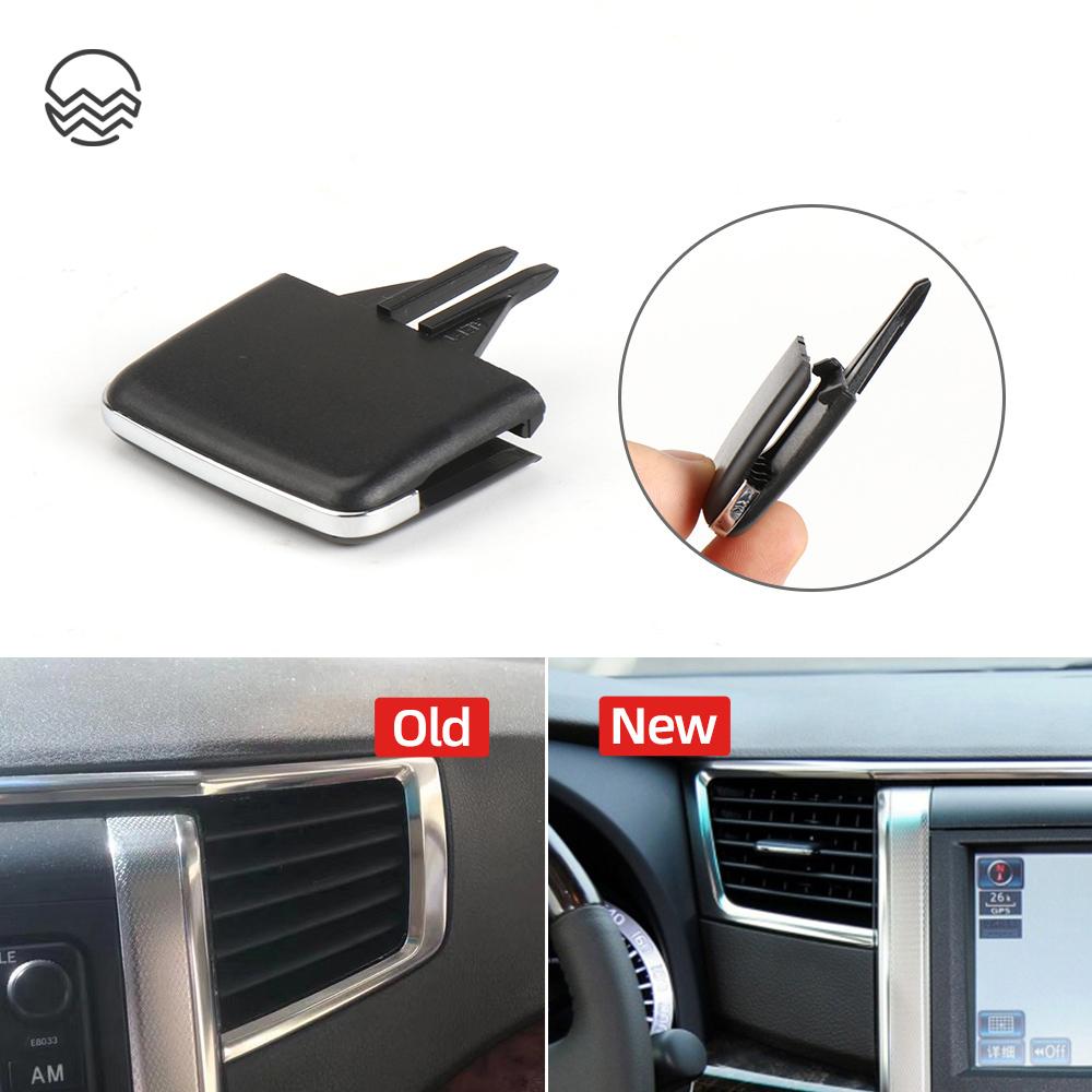 Car Interior Accessories Front Center A/C Air Conditioning Vent Outlet Tab Clip Repair Kit for Toyota ALPLARD 2011-2014