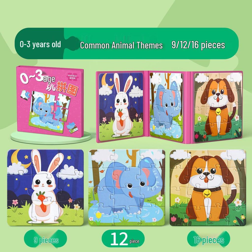 Magnetic Educational Puzzle for Kids Ages 0-6: Early Learning Toy