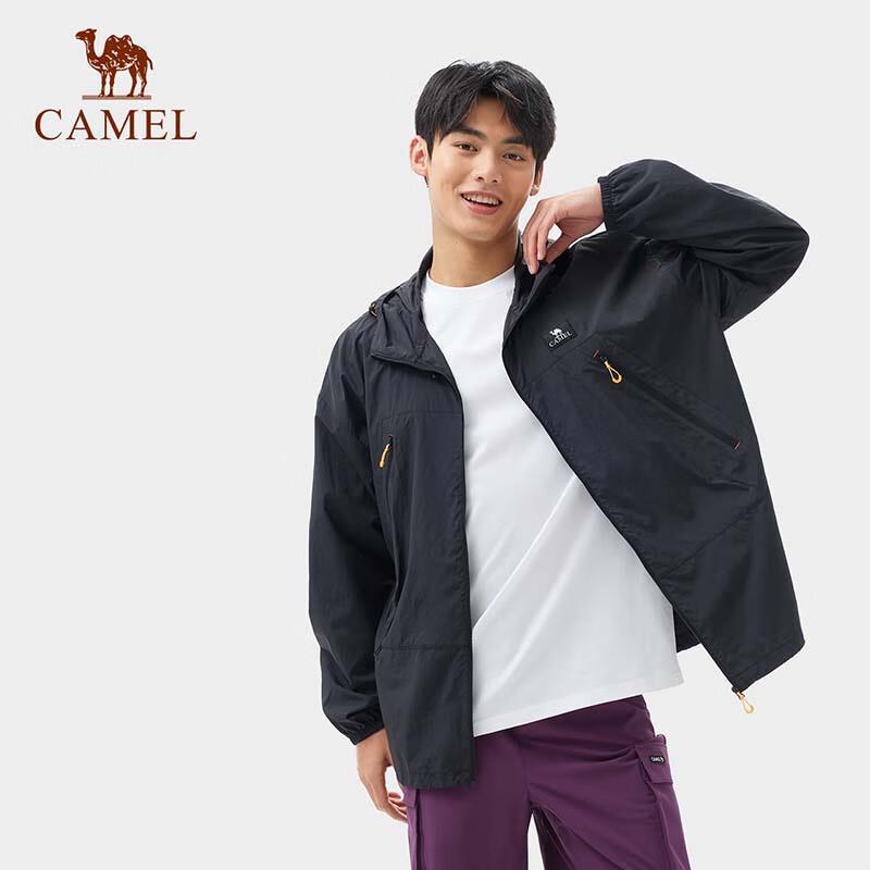 CAMEL Unisex Hooded Outdoor Sun Protection Jacket
