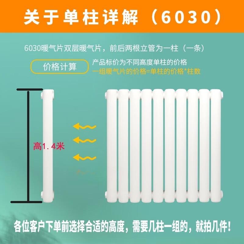 Taylor 6030 Thickened Steel Vertical Heating Radiator